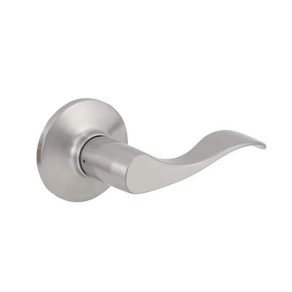 Delaney Hardware Delaney Logan Dummy (Inactive) Door Lever in Satin Nickel (1)