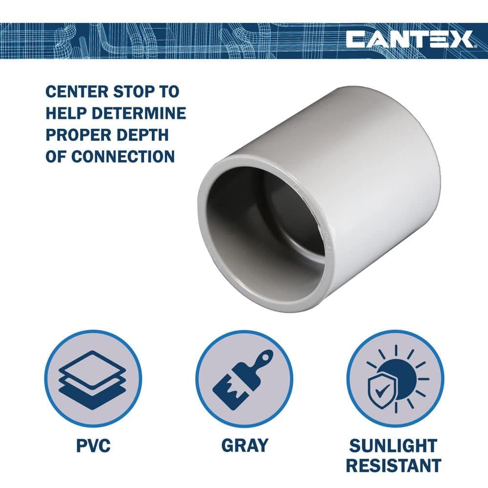 Cantex 3/4 in. Coupling (3)