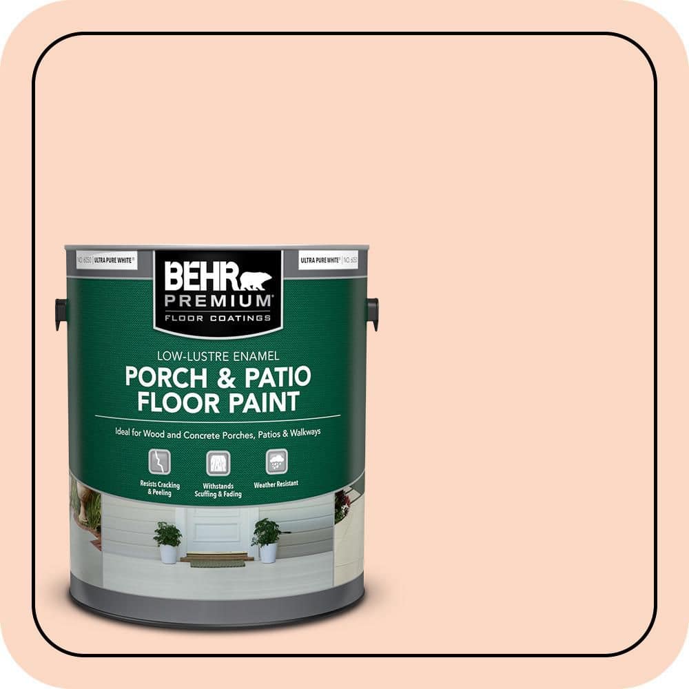 BEHR PREMIUM #P190-1 Textured Low-Lustre Enamel Interior/Exterior Porch and Patio Anti-Slip Floor Paint (1)