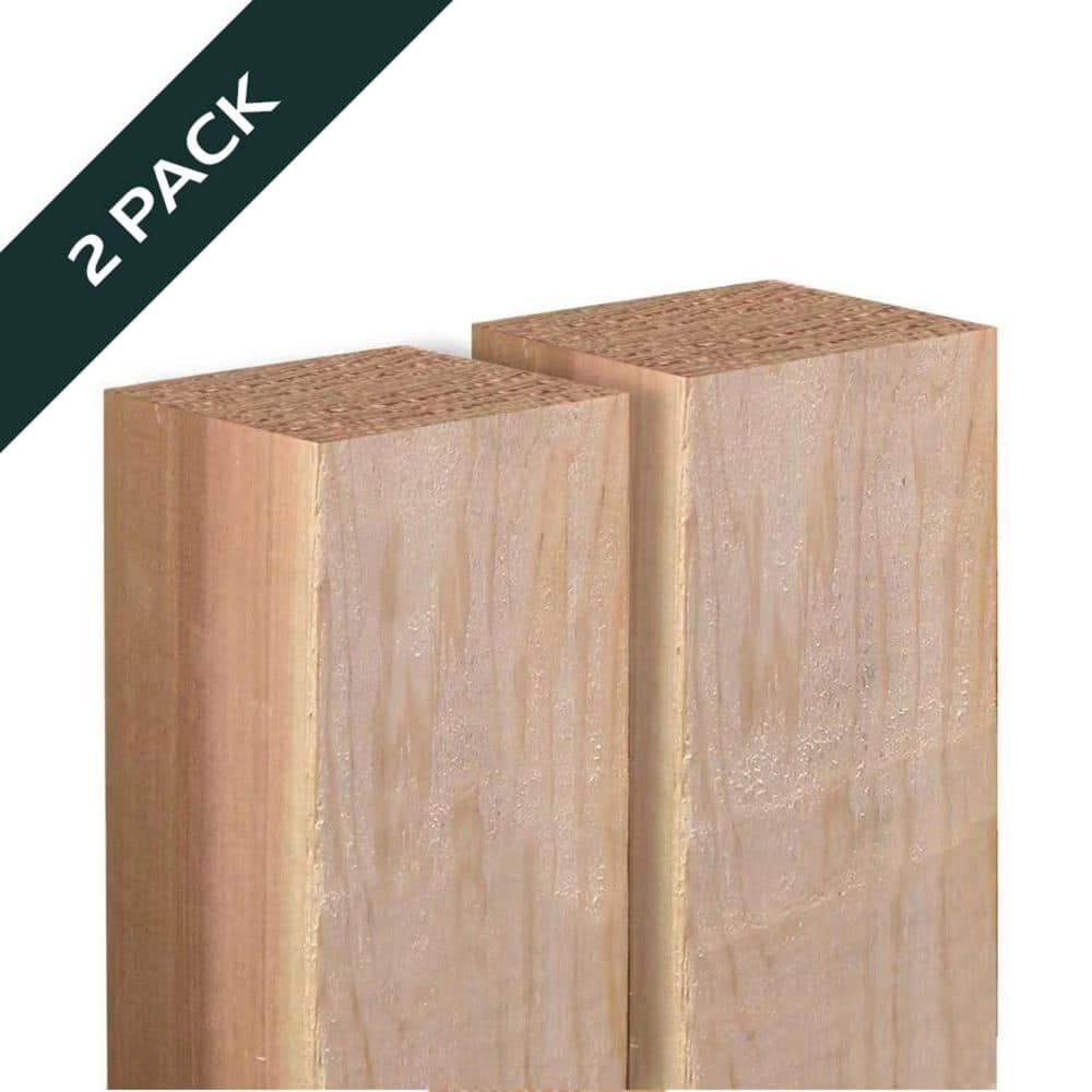 ProWood Western Red Cedar Fence Post (2-Pack)