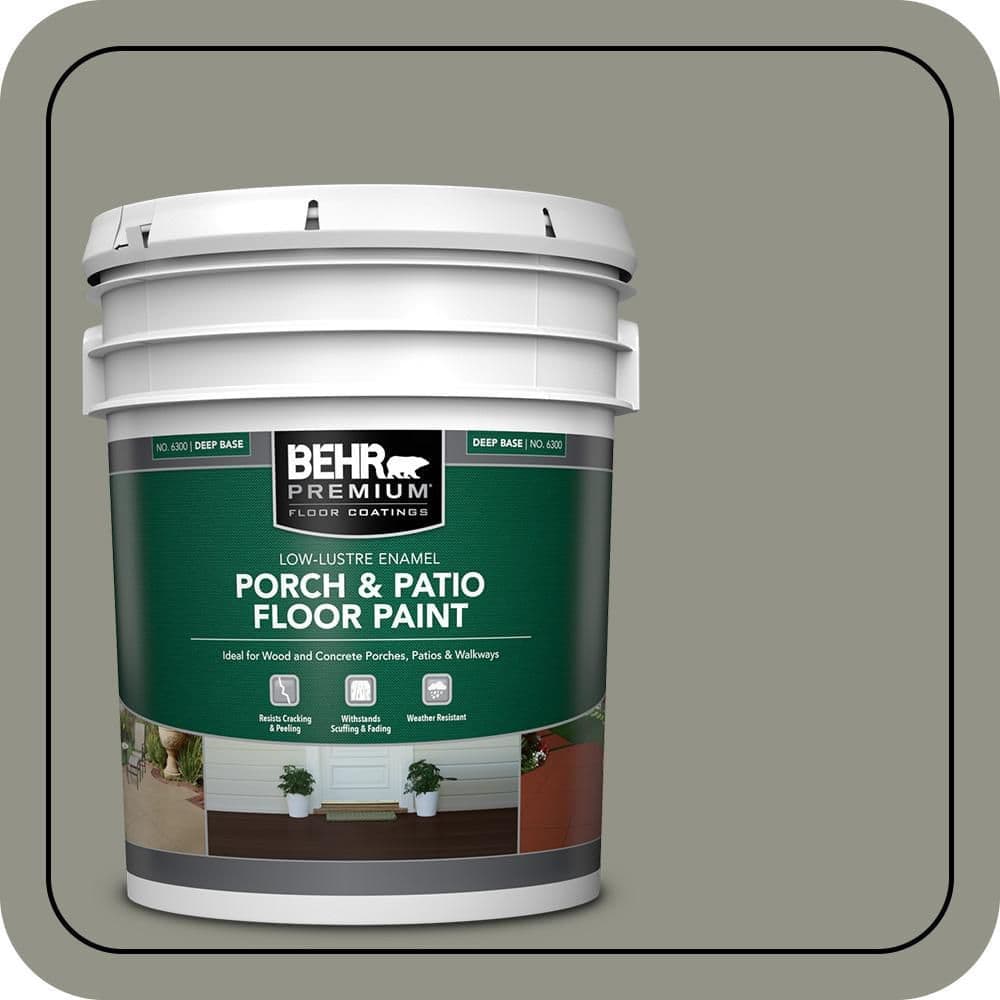 BEHR PREMIUM #MS-59 Textured Low-Lustre Enamel Interior/Exterior Porch and Patio Anti-Slip Floor Paint (1)