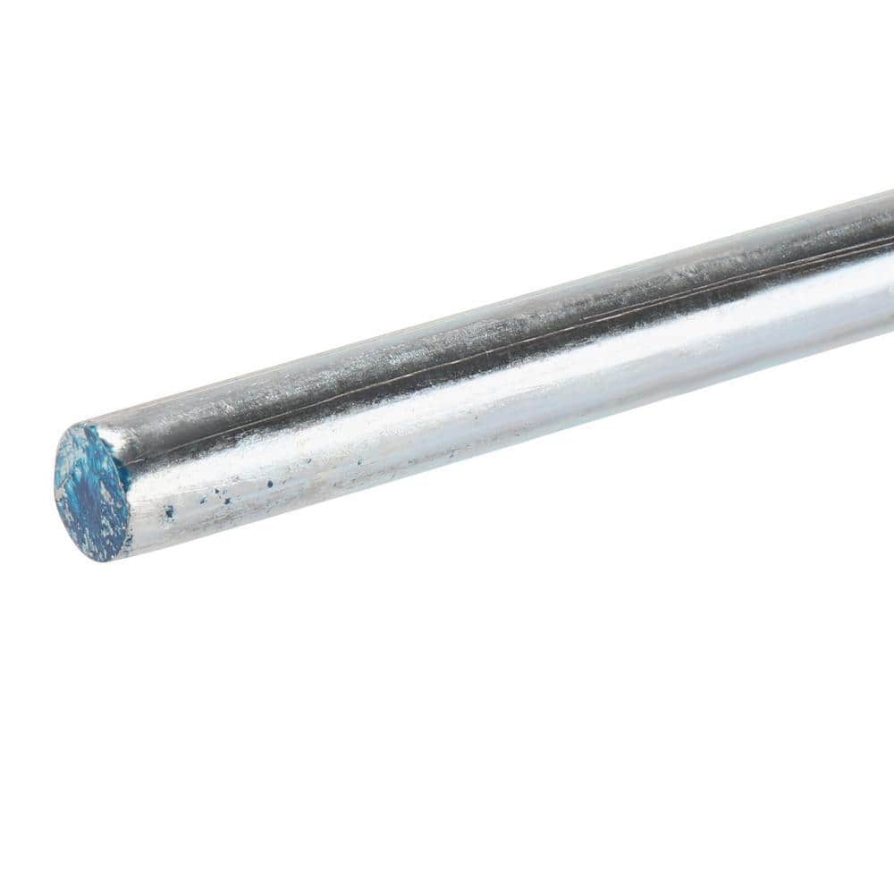Everbilt 1/2 in. x 3 ft. Zinc Plated Steel Solid Round Rod (3)