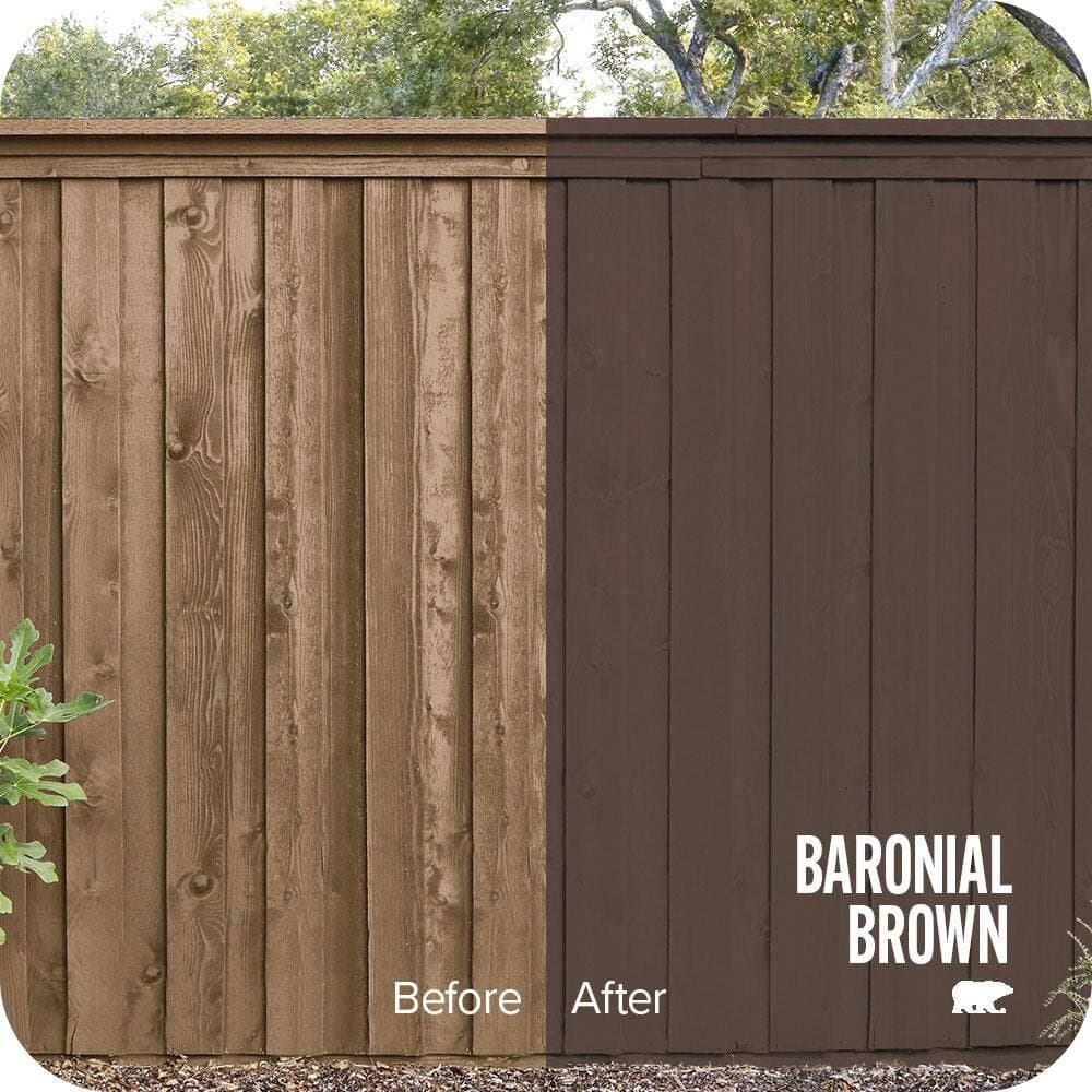 BEHR #N170-7 Color House and Fence Exterior Wood Stain (2)