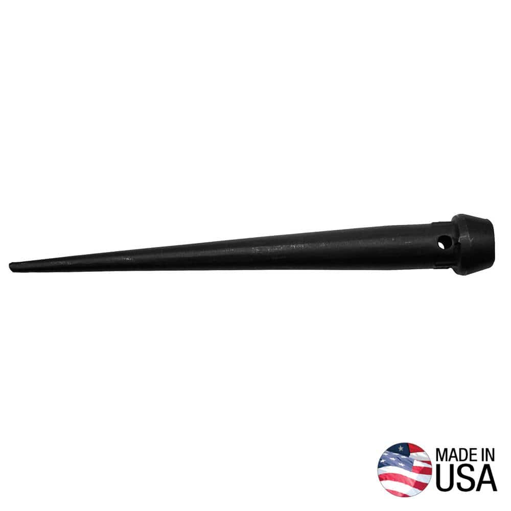 Klein Tools Broad Head Bull Pin with Tether Hole, 1-1/4-Inch (1)