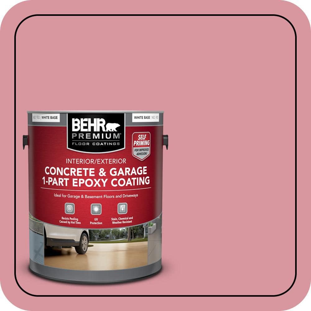 BEHR PREMIUM #M150-4 Self-Priming 1-Part Epoxy Satin Interior/Exterior Concrete and Garage Floor Paint (1)