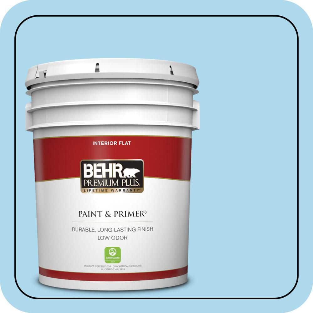 BEHR PREMIUM PLUS #540A-3 Blue Feather Enamel Low Odor & Primer