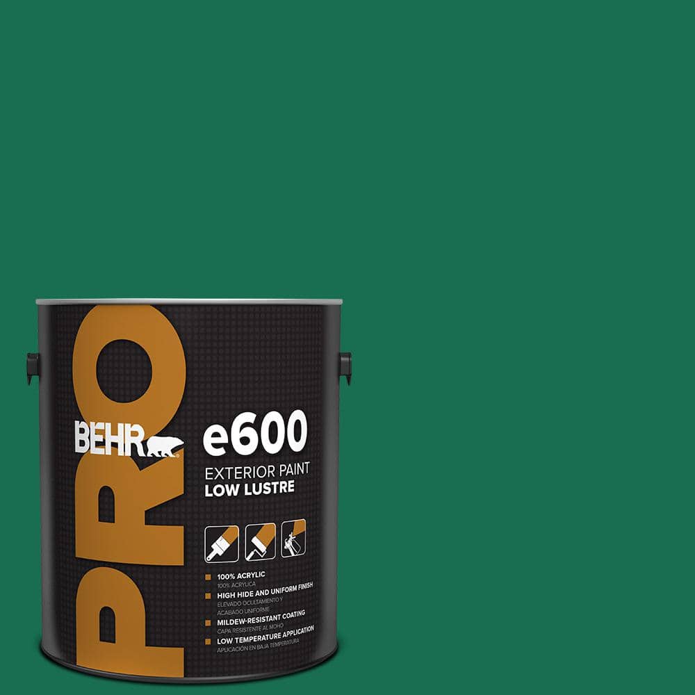 BEHR PRO 1 gal. #S-H-470 Precious Emerald Low Luster Exterior Paint