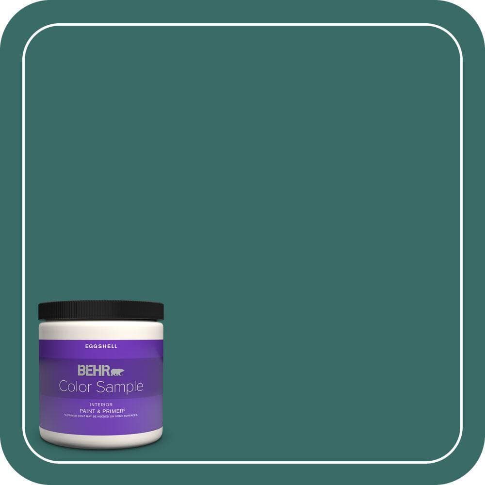 BEHR PREMIUM PLUS #M450-7 Beta Fish Enamel & Primer Color Sample