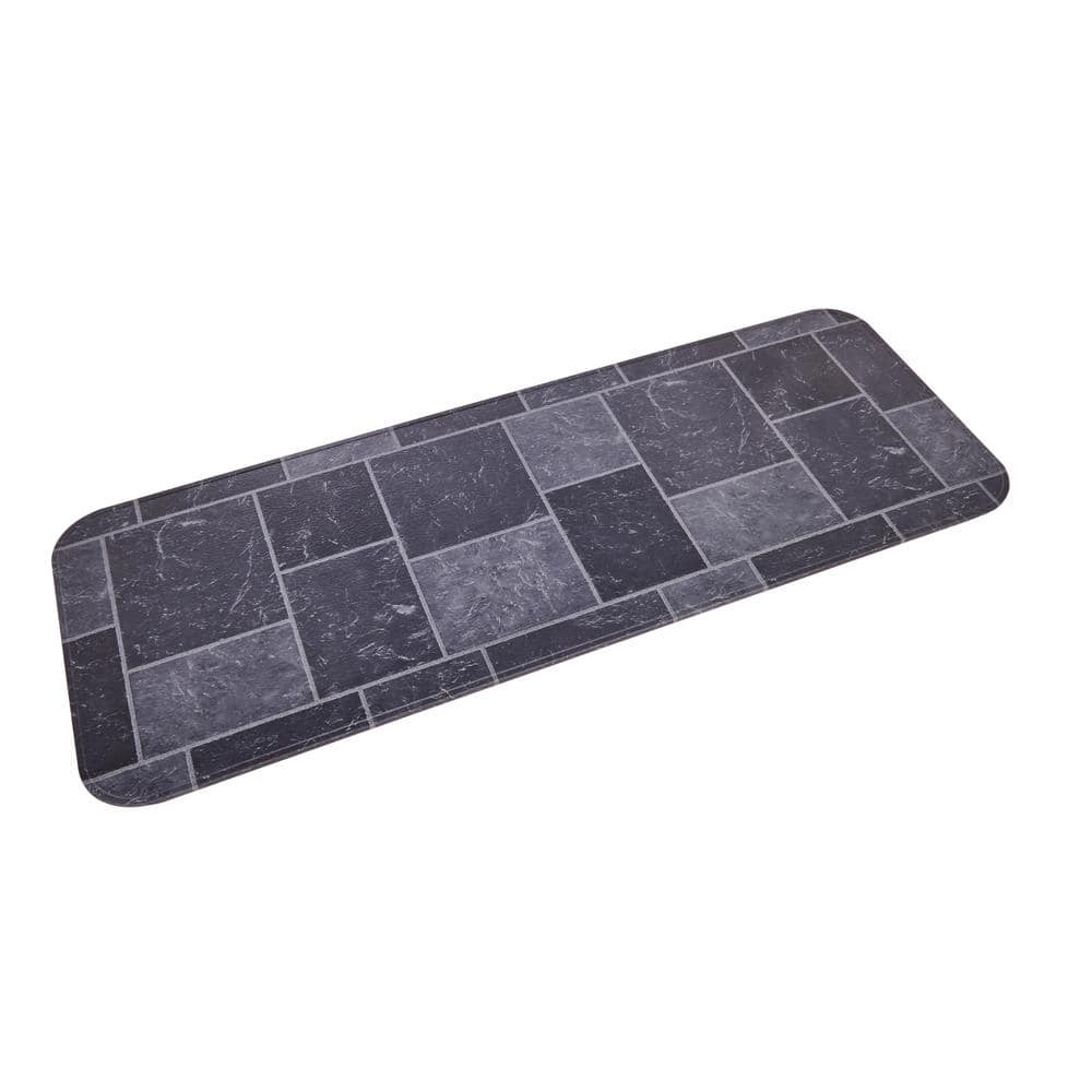 Shelter 18 in. x 48 in. Type 2 UL1618 Gray Slate Tile Stove Board (3)