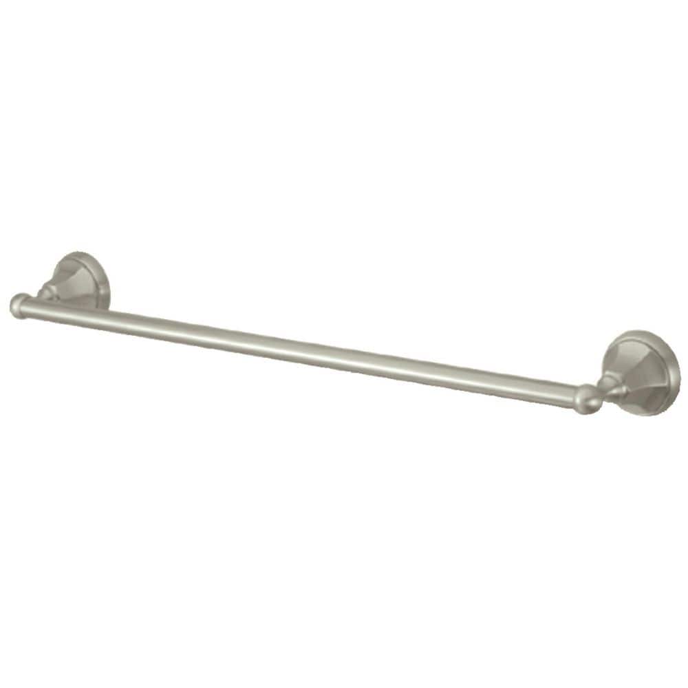 Kingston Brass 1-Pack Metropolitan 18 in. Wall Mounted Towel Bar in Brushed Nickel (1)