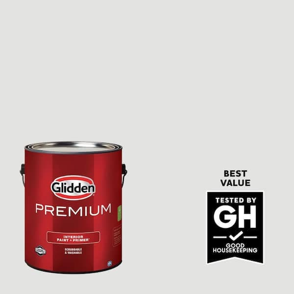 Glidden Premium 1 gal. PPG1001-2 Aria Satin Interior Latex Paint (2)