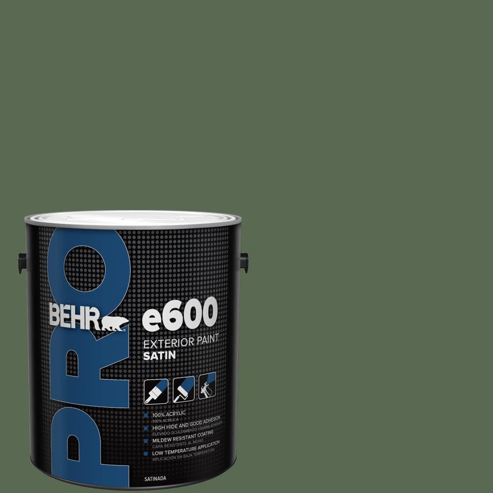 BEHR PRO 1 gal. #S390-7 Trailing Vine Satin Exterior Paint
