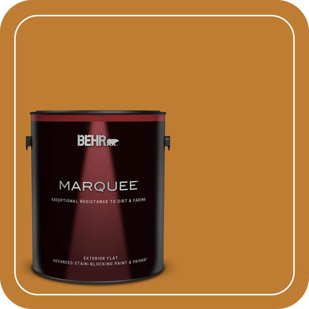 BEHR MARQUEE 1 gal. #S-H-310 Autumn Fest Flat Exterior Paint & Primer