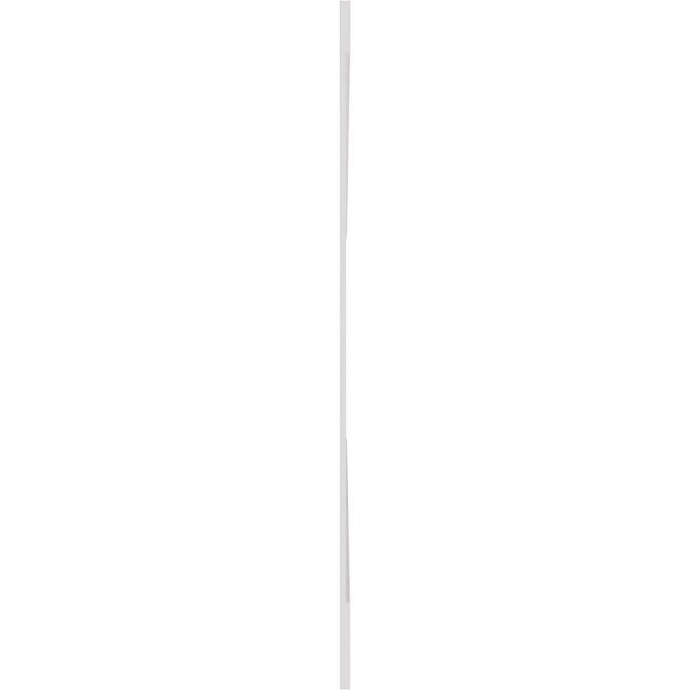 Ekena Millwork 44 in. H x 94-1/2 in. W 28.92 sq. ft. Harlingen PVC Wainscot Paneling Kit (3)