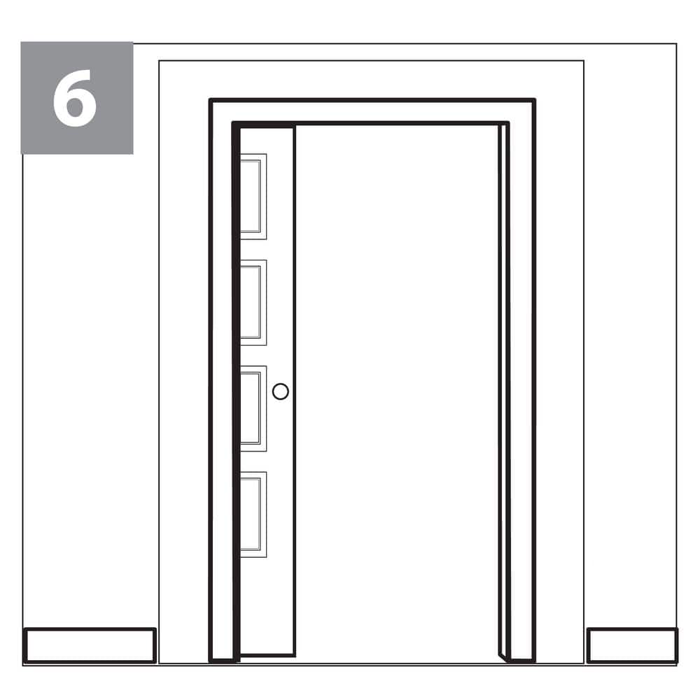 Everbilt Pocket Door Jamb Kit (2)