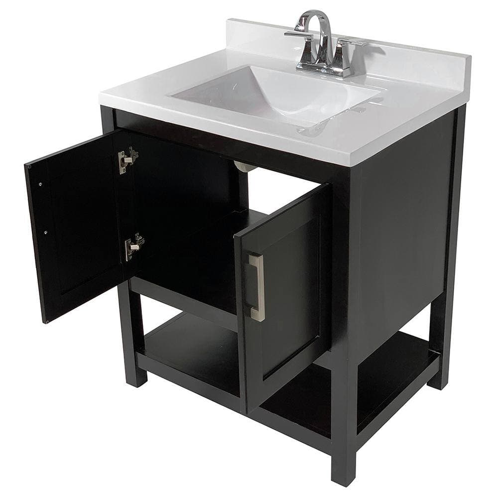 Amluxx Tufino W 22 in. D Bath Vanity Cabinet Only (3)