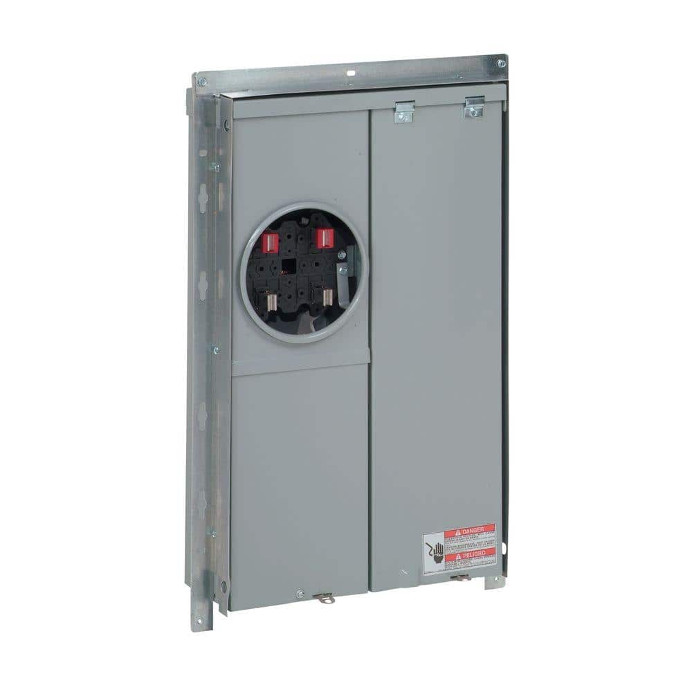 Eaton 100 Amp 12-Spaces 24-Circuits Flush Mount Title 24 Compliant BR Type Meter Breaker Panel (3)