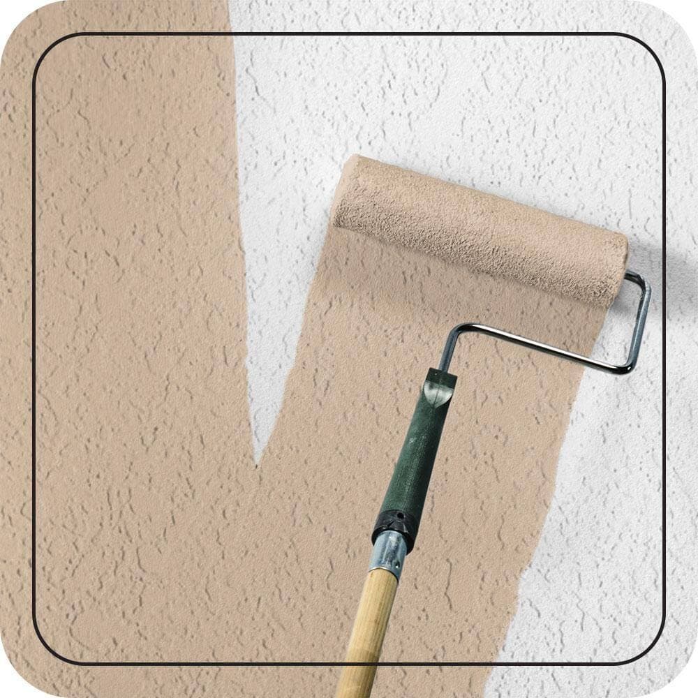 BEHR PREMIUM 1 gal. #S240-3 Ash Blonde Elastomeric Masonry, Stucco and Brick Exterior Paint (3)