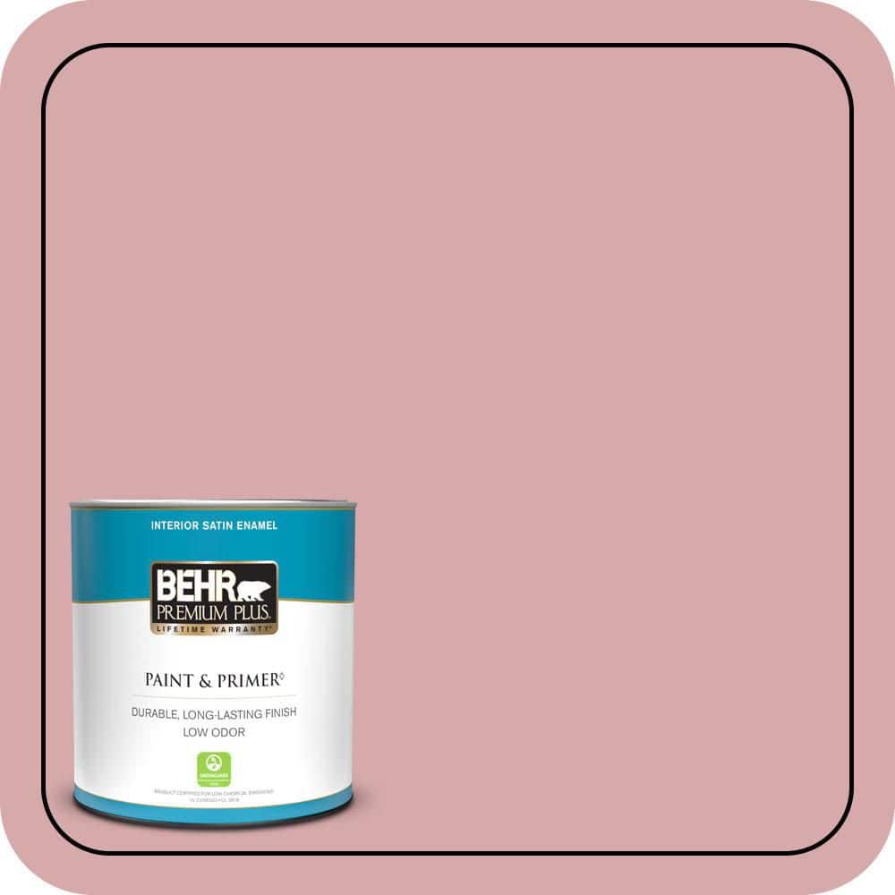 BEHR PREMIUM PLUS #S140-3 Berry Crush Enamel Low Odor & Primer (1)