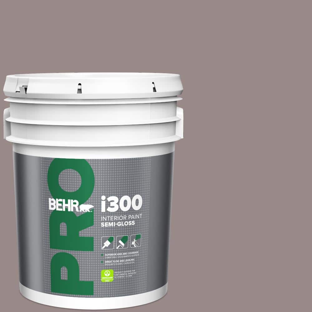 BEHR PRO 5 gal. #MQ1-37 Fashion Week Semi-Gloss Interior Paint