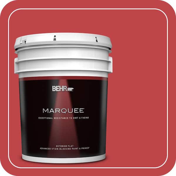 BEHR PREMIUM PLUS Home Decorators Collection #HDC-FL13-1 Glowing Scarlet Enamel Low Odor & Primer (2)