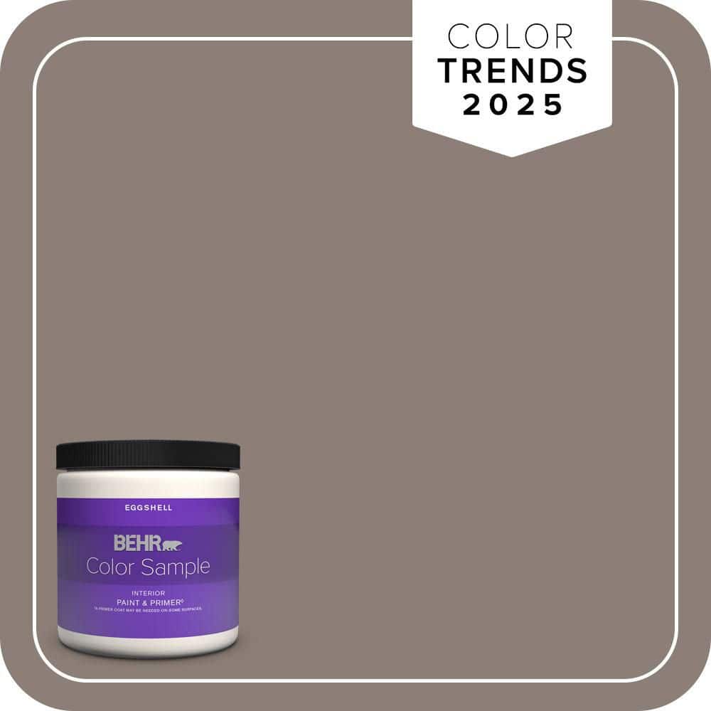 BEHR PREMIUM PLUS Home Decorators Collection #HDC-NT-27B Wild Truffle Enamel & Primer Color Sample (1)