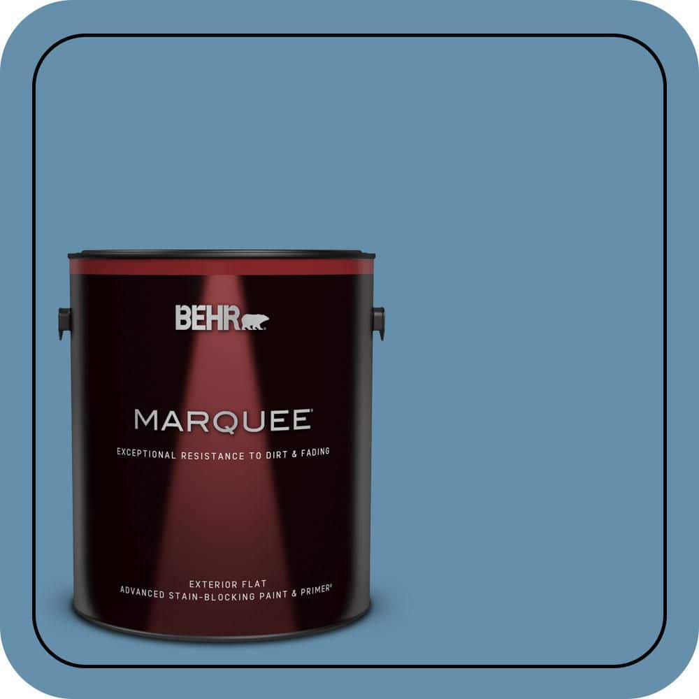 BEHR MARQUEE 1 gal. #S500-5 Treasure Map Flat Exterior Paint & Primer