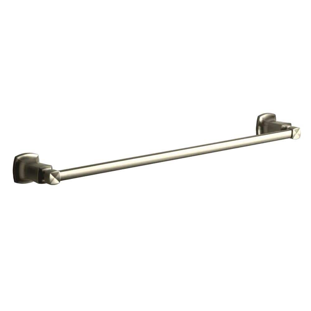 KOHLER Margaux 24 in. Towel Bar in Vibrant Brushed Nickel