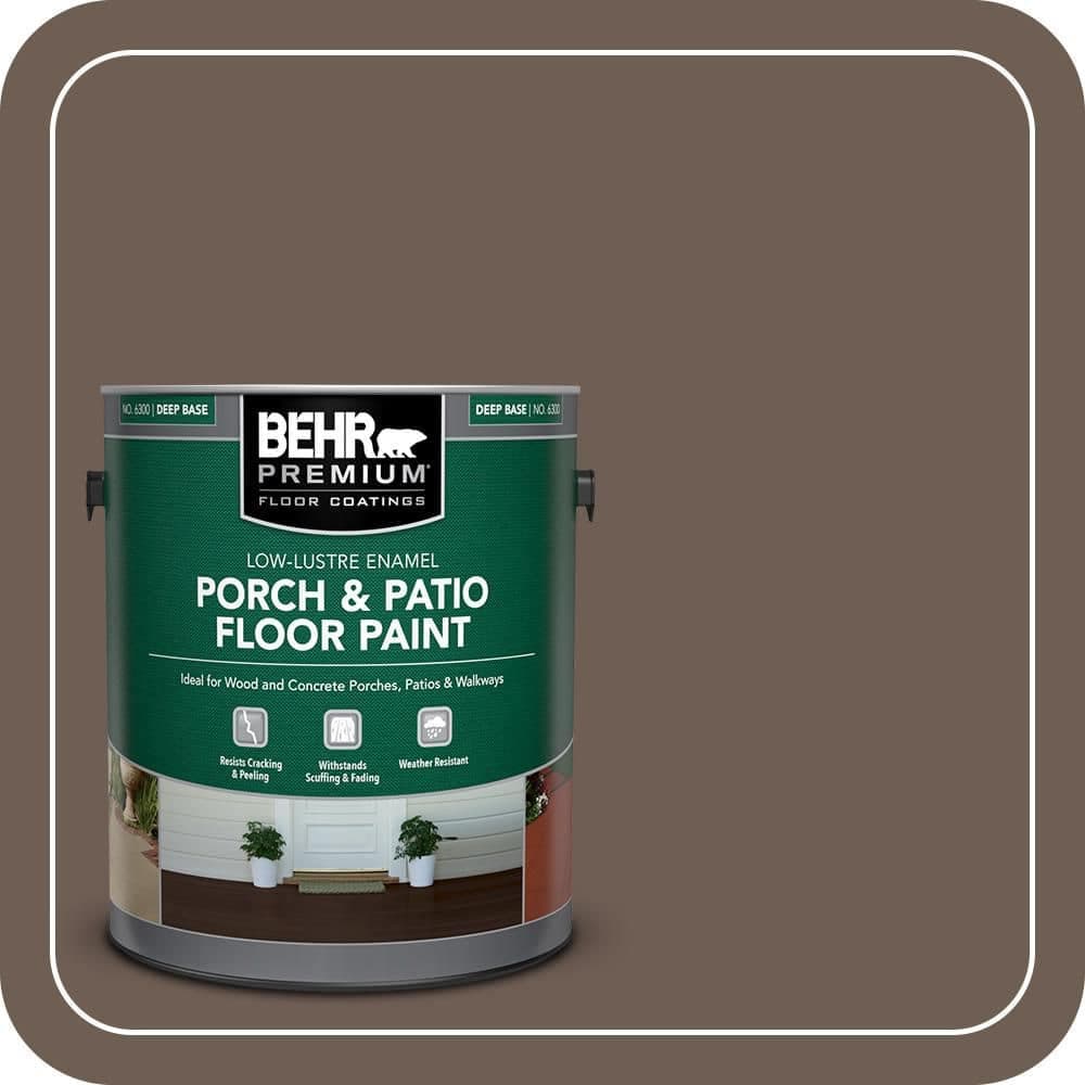 BEHR PREMIUM #N210-6 Textured Low-Lustre Enamel Interior/Exterior Porch and Patio Anti-Slip Floor Paint (1)