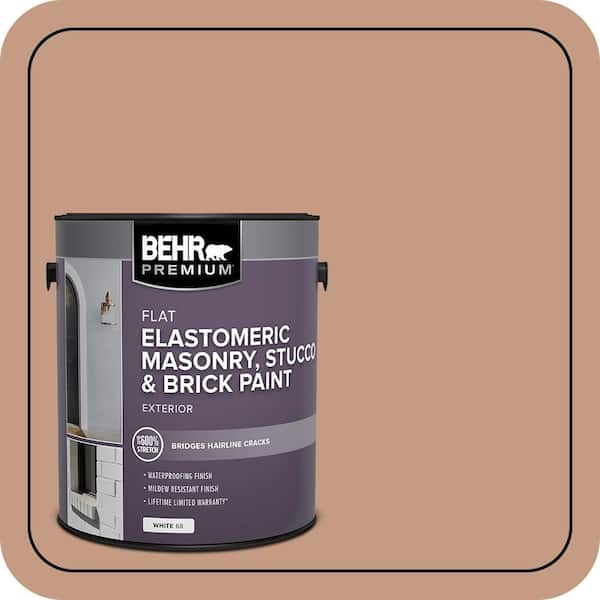 BEHR PREMIUM 1 gal. #S210-4 Canyon Dusk Elastomeric Masonry, Stucco and Brick Exterior Paint (2)