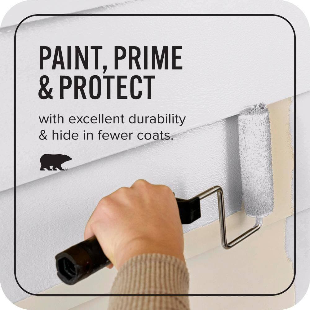 BEHR ULTRA 1 qt. #660E-1 Lavender Lace Satin Enamel Exterior Paint & Primer (3)