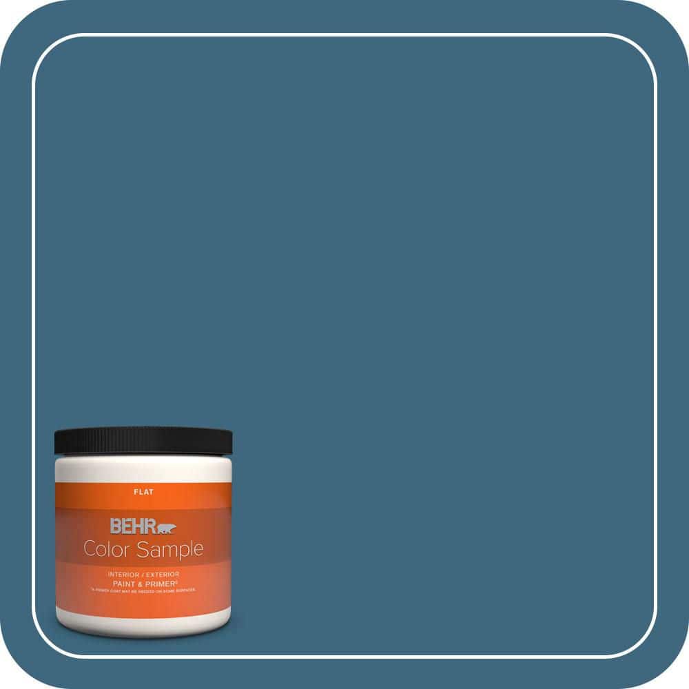 BEHR PREMIUM PLUS #MQ5-61 Ocean Storm Enamel Low Odor & Primer (1)