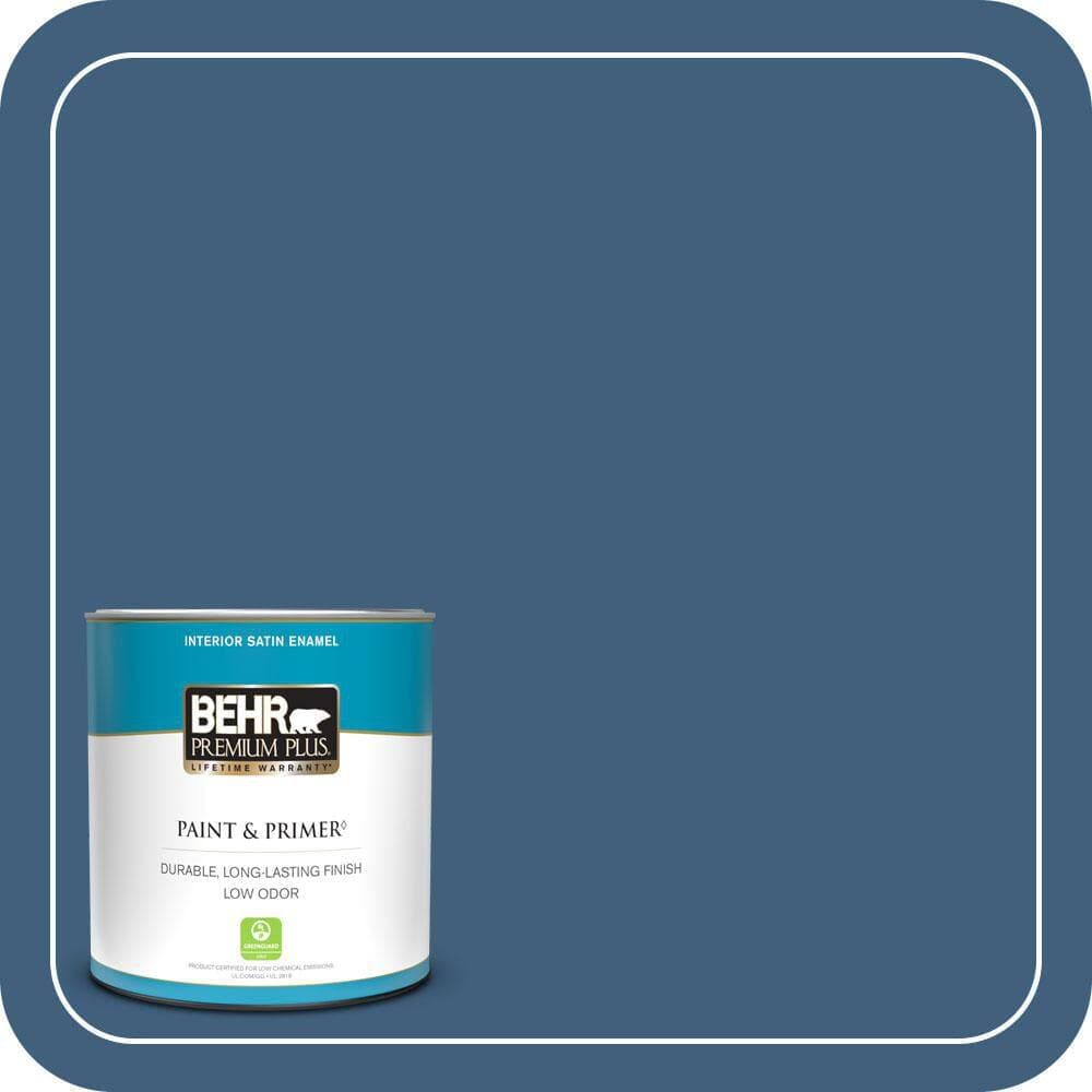 BEHR PREMIUM PLUS #M510-6 Tidal One-Coat Hide Enamel & Primer (1)