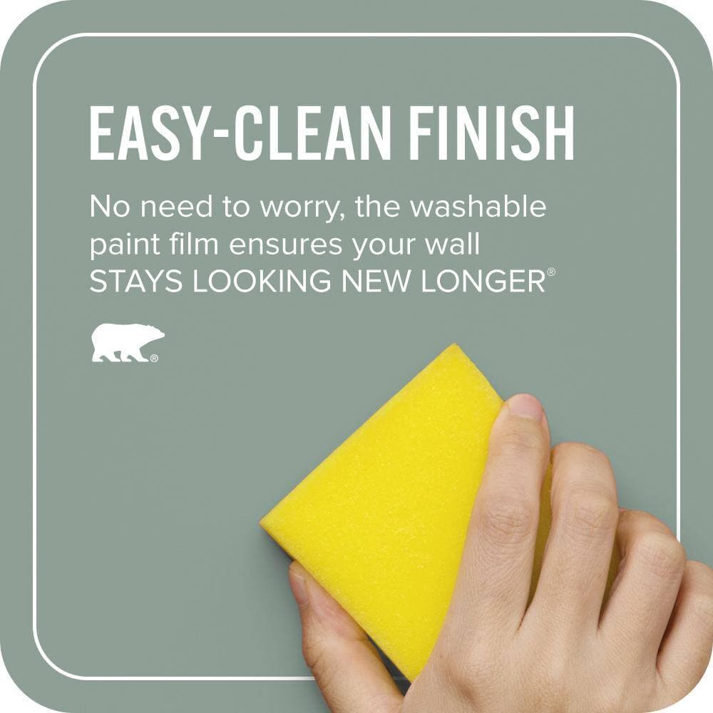 BEHR ULTRA 1 gal. #QE-44 Eucalyptus Extra Durable Flat Interior Paint & Primer (4)