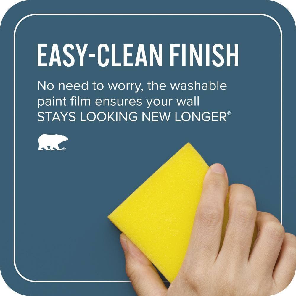 BEHR ULTRA 1 qt. #S490-7 Superior Blue Extra Durable Flat Interior Paint & Primer (4)