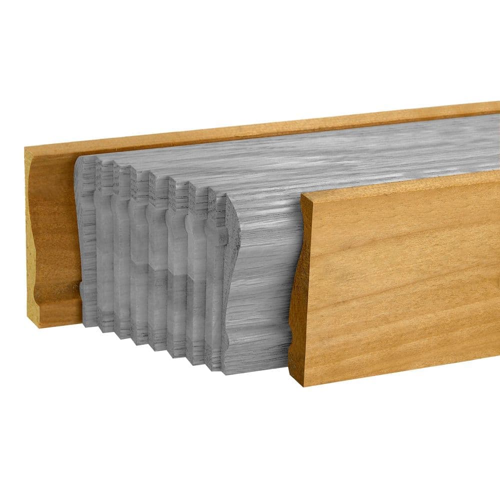 EVERMARK Stair Parts 6510 16 ft. Unfinished Pine Bending Handrail (1)