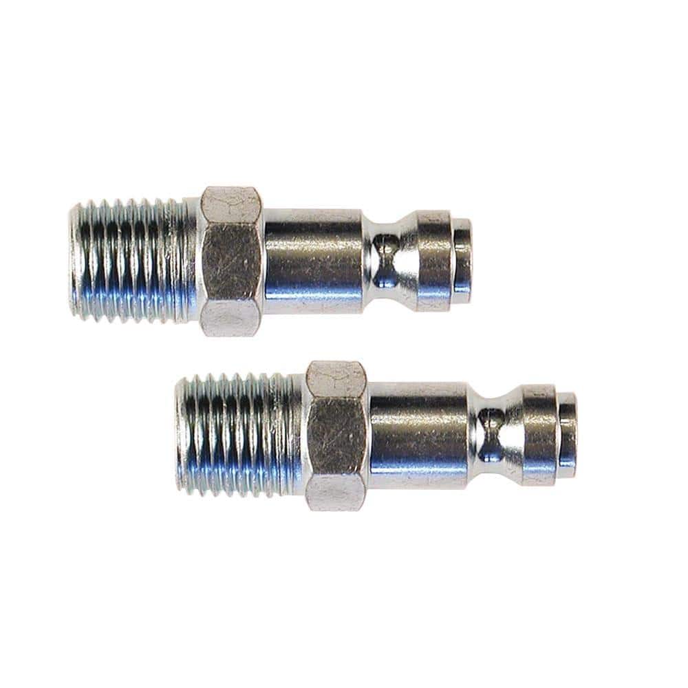 Primefit 1/4 in. Automotive Steel Plug Set with 1/4 in. Male NPT (2-Piece) (1)
