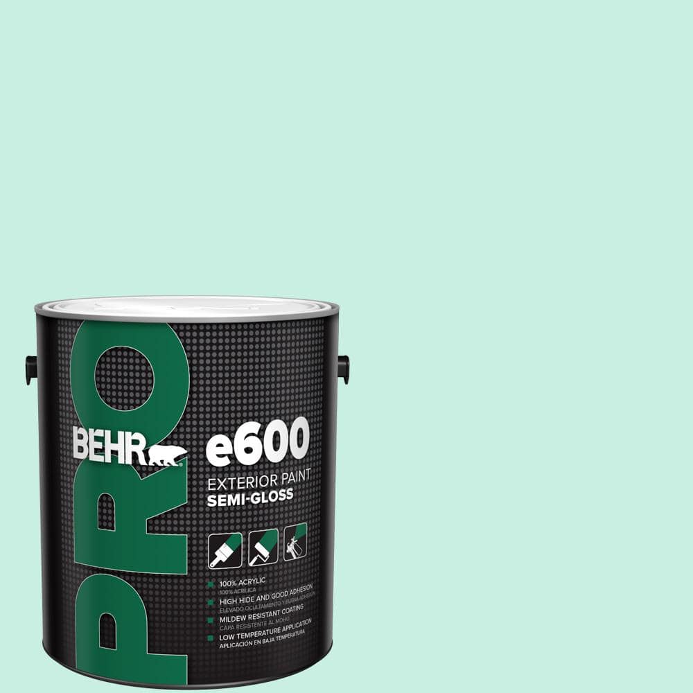 BEHR PRO 1 gal. #P430-1 Summer House Semi-Gloss Exterior Paint