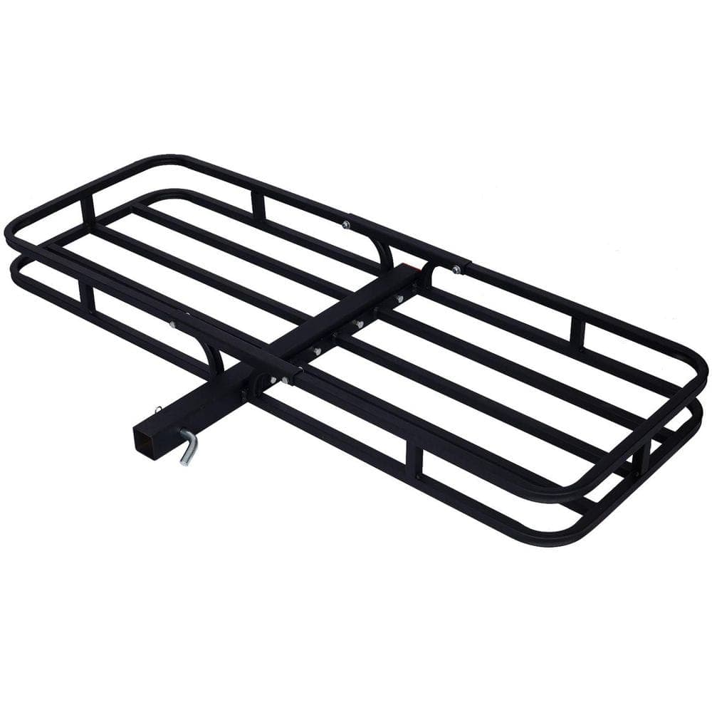 maocao hoom Hitch Mount Cargo Carrier, Rear Cargo Rack for SUV, Truck, Car, Luggage Basket Rack Fits 2 in. Receiver
