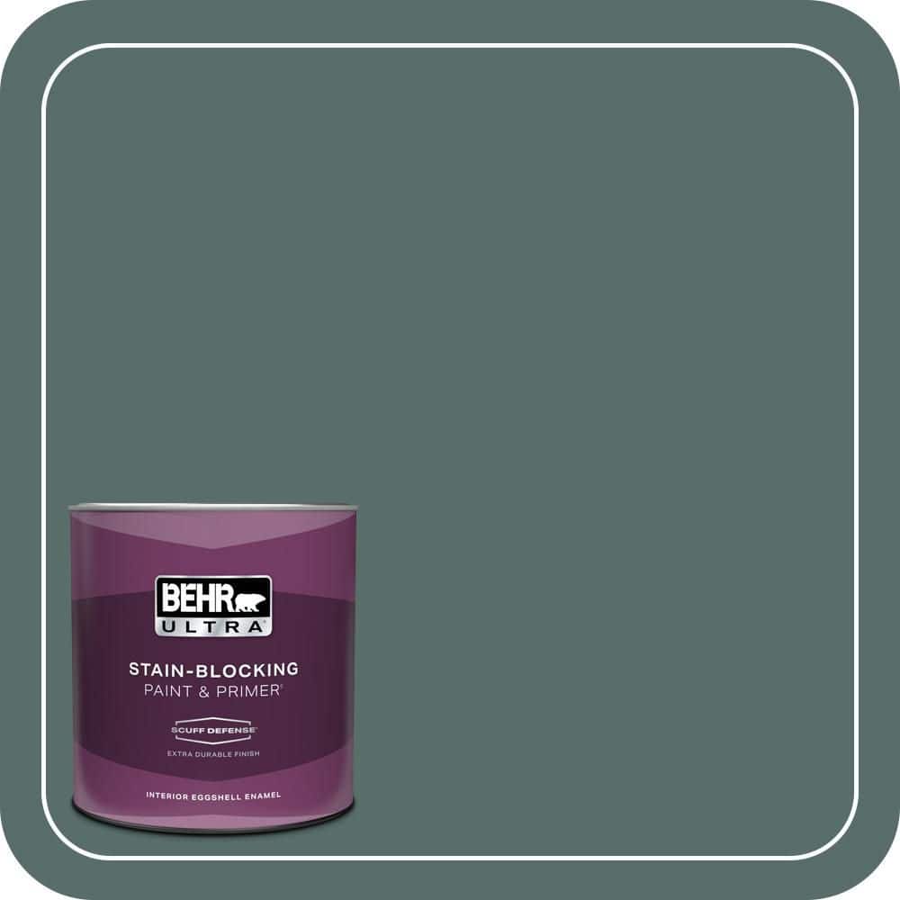 BEHR ULTRA 1 qt. #N430-6 Meteorological Extra Durable Eggshell Enamel Interior Paint & Primer
