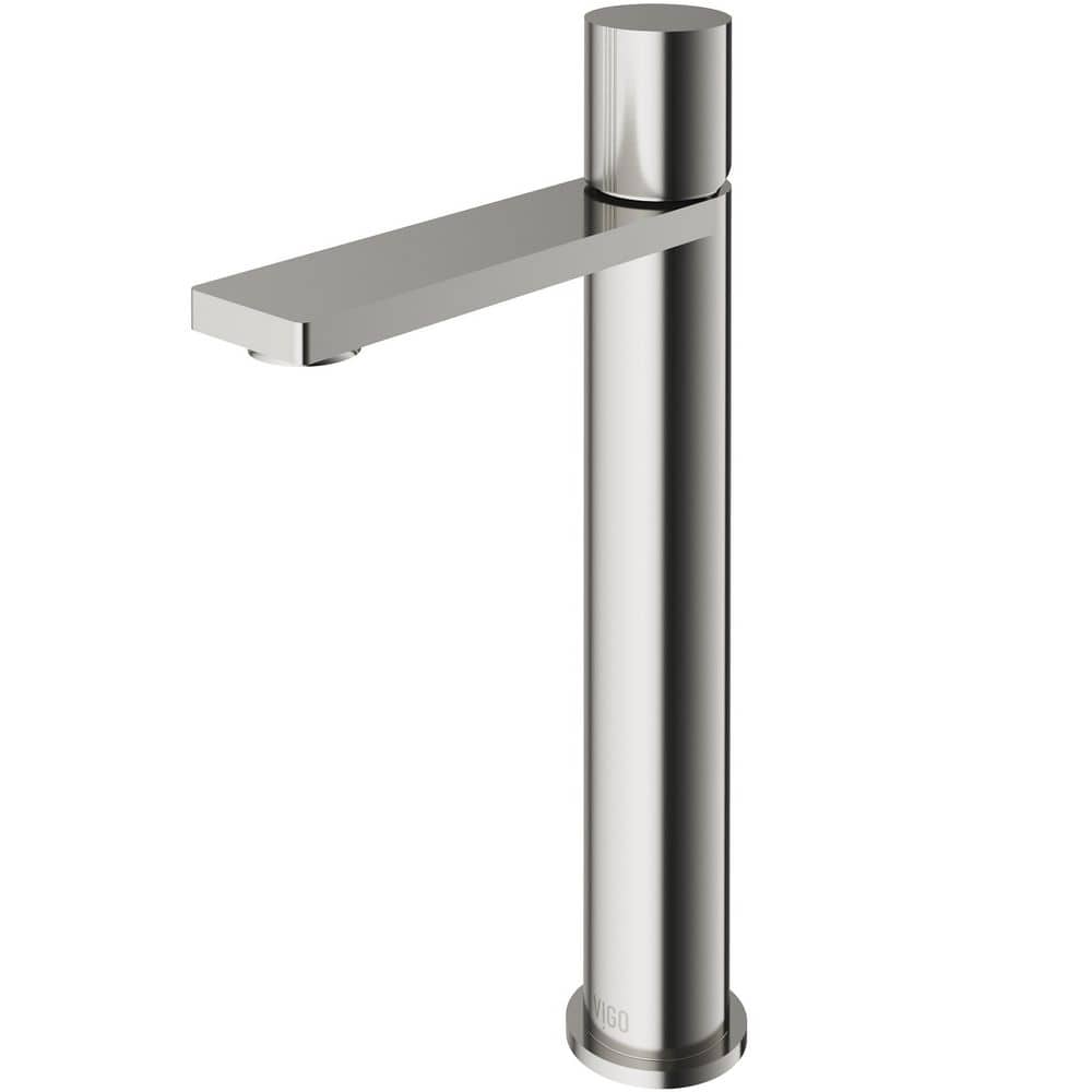 VIGO Gotham Single Handle Single-Hole Bathroom Vessel Faucet