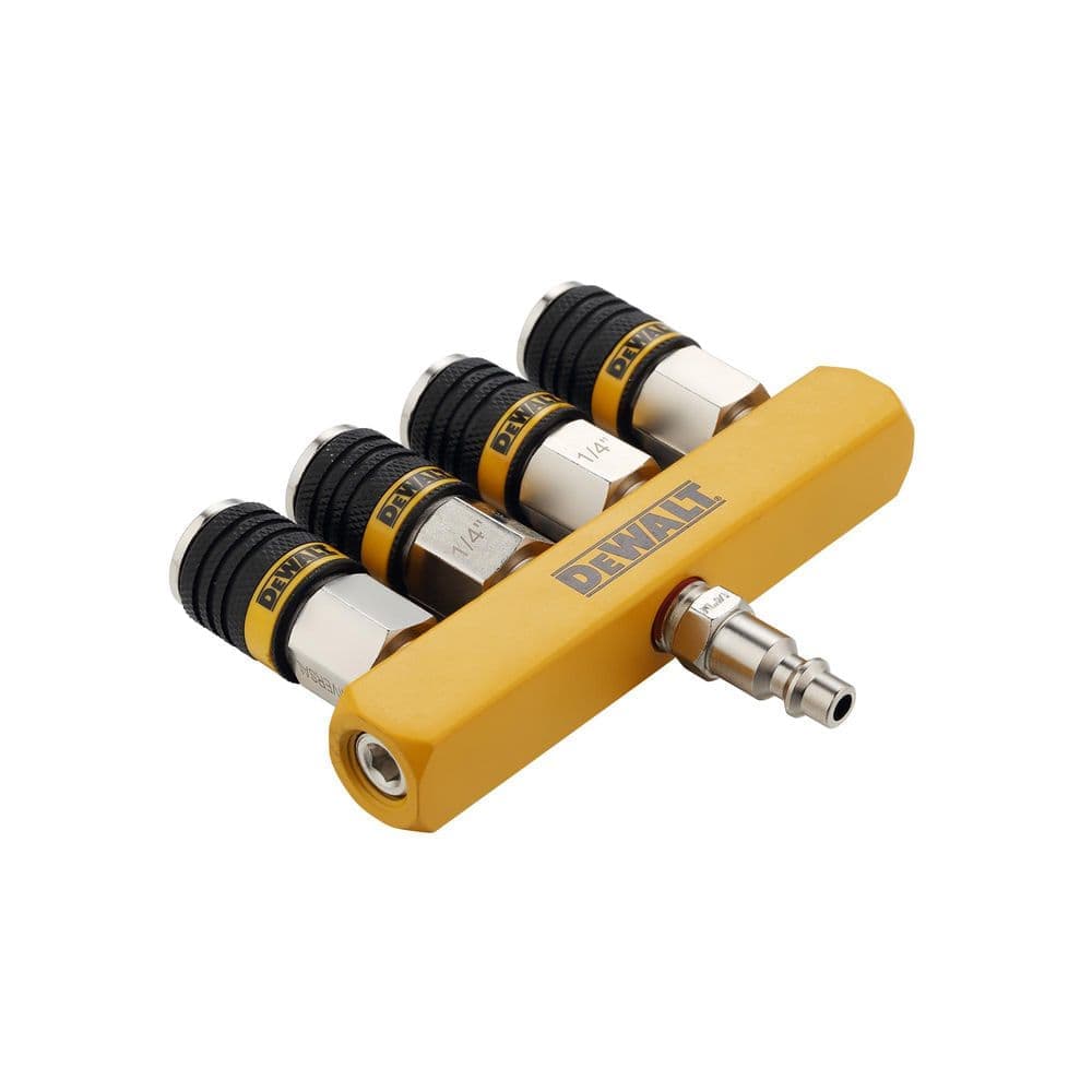 DEWALT 4-Way Straight Air Manifold (2)