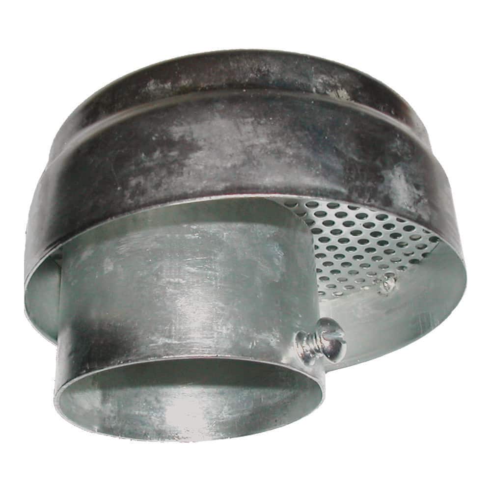 Unbranded 2 in. Quantum Galvanized Vent Cap (2)