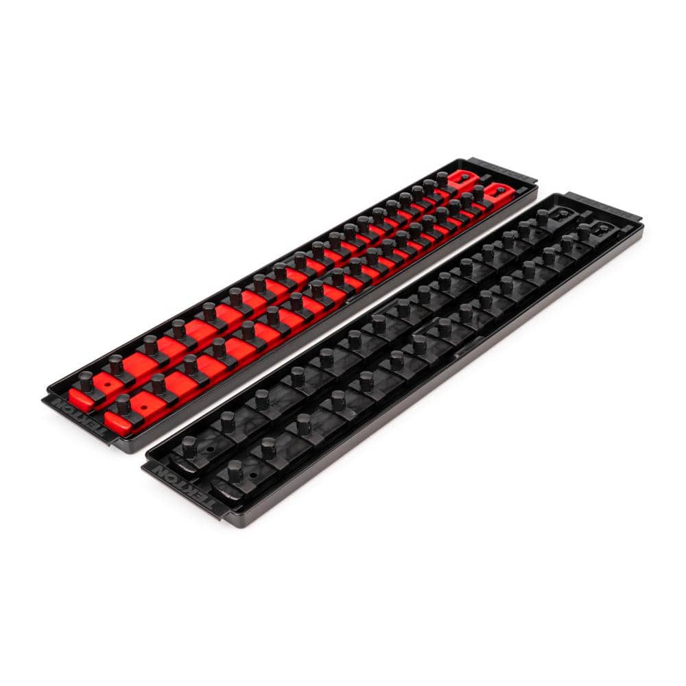 TEKTON 3/8 in. Drive Socket Rail and Tray Set (68-Tool) (1)