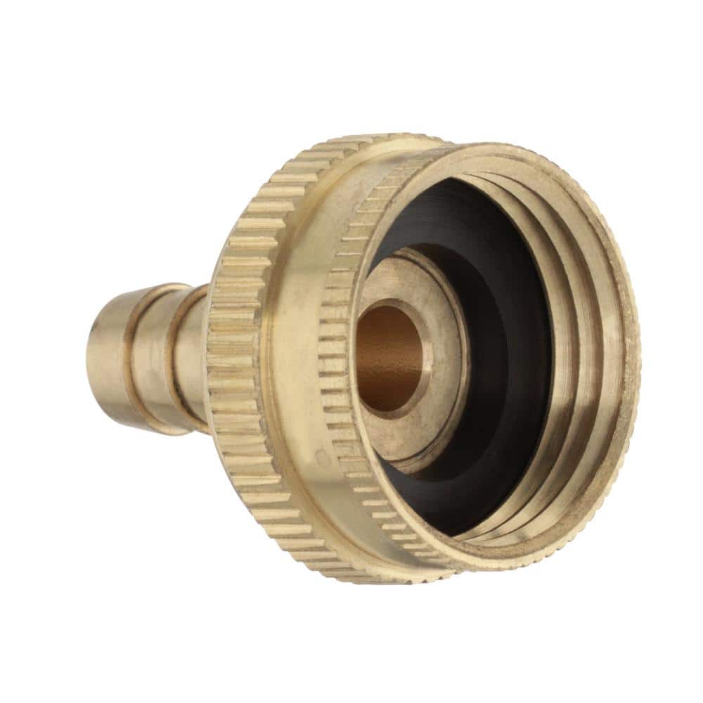 Everbilt 3/4 in. FHT x 1/2 in. Barb Brass Adapter Fitting (3)