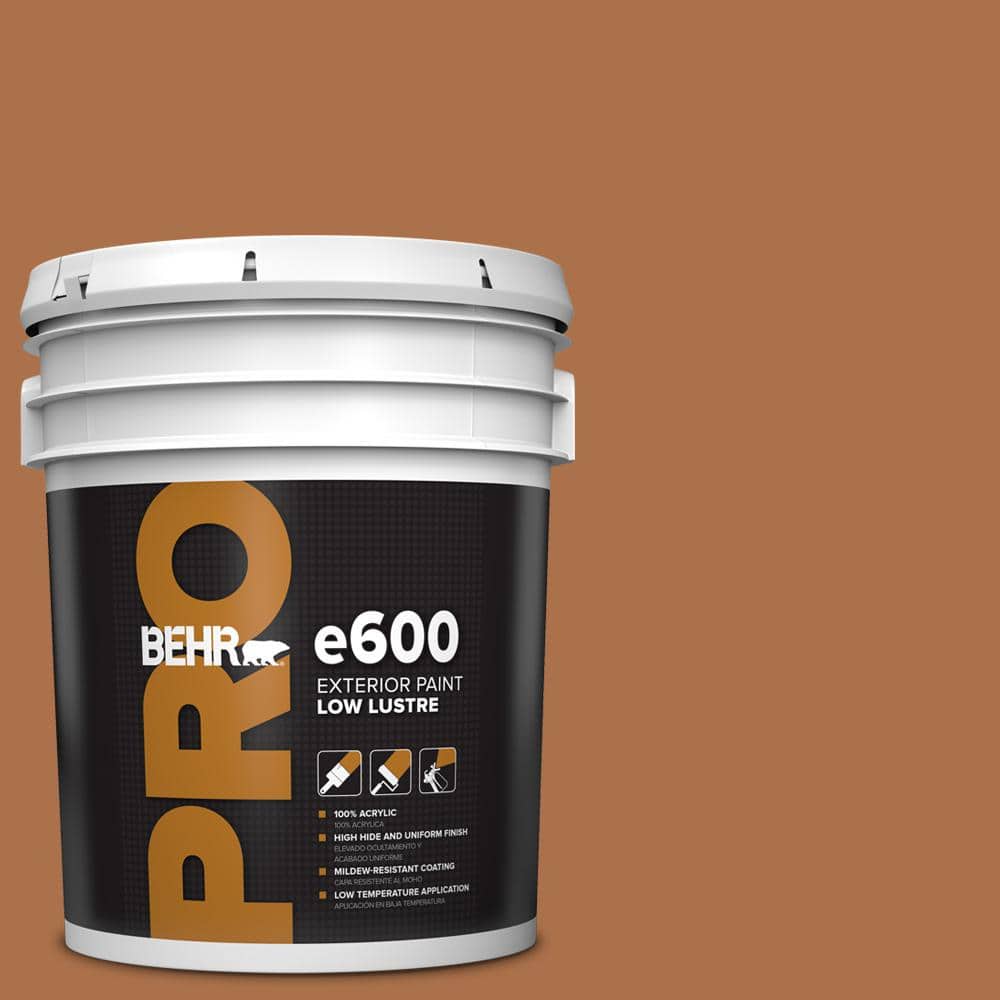 BEHR PRO 5 gal. #260D-7 Copper Mountain Low Luster Exterior Paint