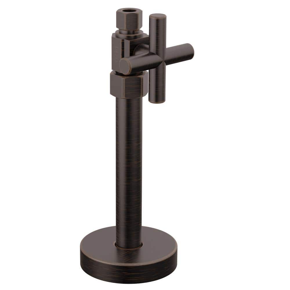 Delta 1/2 in. x 7.63 in. L Venetian Bronze Brass Straight Supply Stop Valve (1)