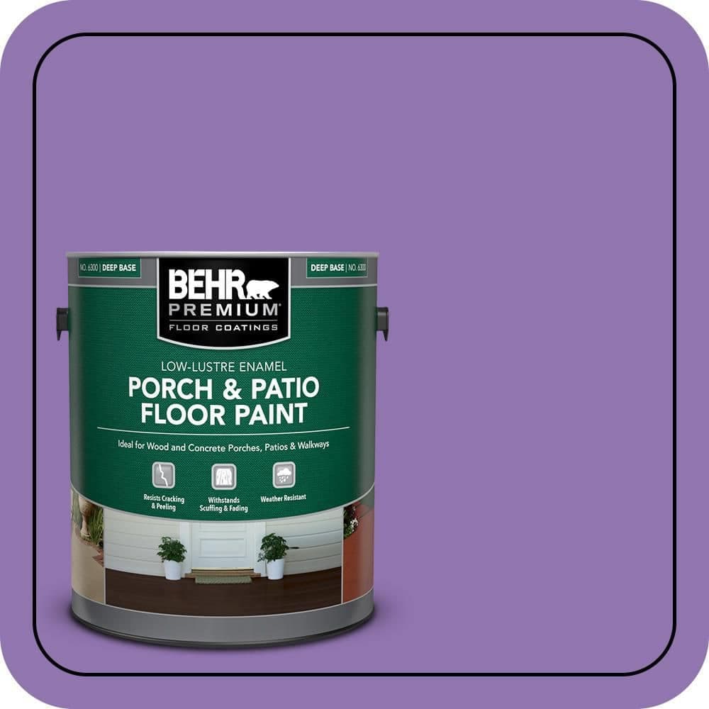 BEHR PREMIUM #P570-5 Low-Lustre Enamel Interior/Exterior Porch and Patio Floor Paint (1)