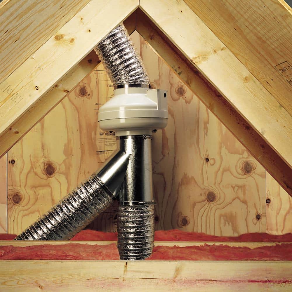 Deflect-o 8 in. x 25 ft. Non-Insulated Flexible Aluminum Duct with Scrim (2)