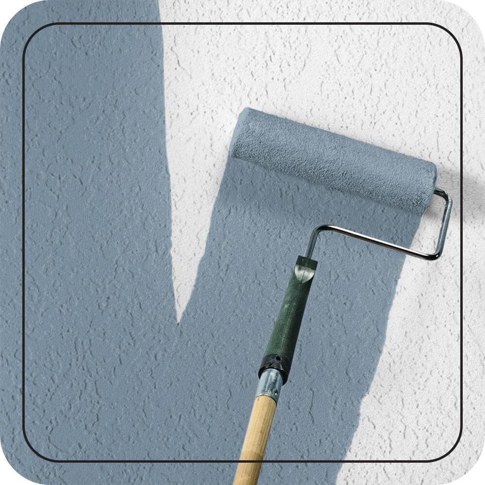 BEHR PREMIUM 5 gal. #560F-5 Bleached Denim Elastomeric Masonry, Stucco and Brick Exterior Paint (3)